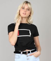 Blusa-Feminina-Bateria-Baixa-com-No-Manga-Curta-Decote-Redondo-Preta-9509454-Preto_1