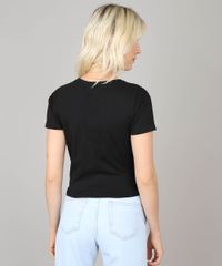 Blusa-Feminina-Bateria-Baixa-com-No-Manga-Curta-Decote-Redondo-Preta-9509454-Preto_2