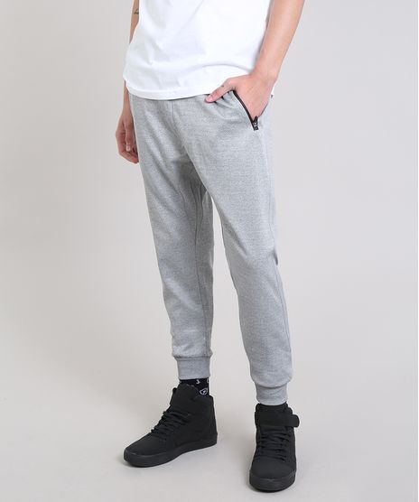 Calca-Masculina-Relaxed-em-Moletom-Cinza-Mescla-Claro-9361984-Cinza_Mescla_Claro_1