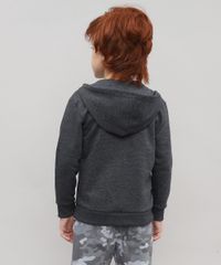 Blusao-Infantil-Basico-em-Moletom-com-Capuz-Cinza-Mescla-Escuro-8249882-Cinza_Mescla_Escuro_2