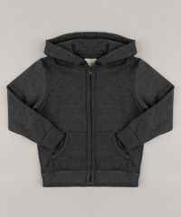 Blusao-Infantil-Basico-em-Moletom-com-Capuz-Cinza-Mescla-Escuro-8249882-Cinza_Mescla_Escuro_5
