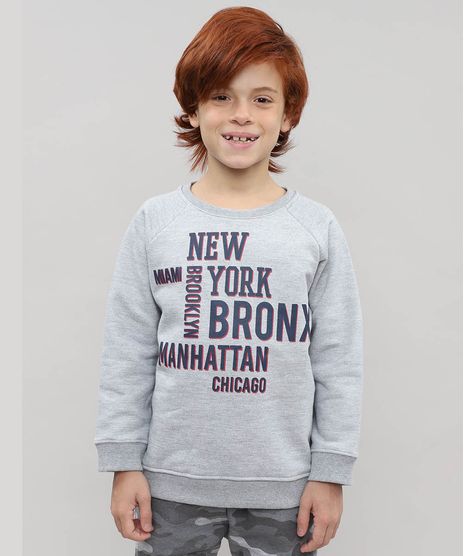 Blusao-Infantil-em-Moletom-com-Estampa--New-York--Cinza-Mescla-9455996-Cinza_Mescla_1
