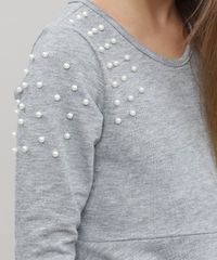 Vestido-Infantil-em-Moletom-com-Pedraria-Manga-Longa-Cinza-Mescla-9472056-Cinza_Mescla_4