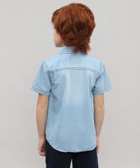 Camisa-Jeans-Infantil-com-Listras-e-Bolso-Manga-Curta-Azul-Claro-9528491-Azul_Claro_2