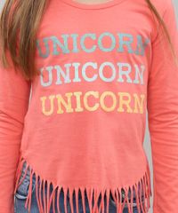 Blusa-Infantil-com-Franjas-e-Estampa--Unicorn--Manga-Longa-Coral-9442902-Coral_4