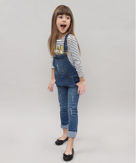 Macacao-Jeans-Infantil-Destroyed-com-Barra-Dobrada-Azul-Medio-9416222-Azul_Medio_1