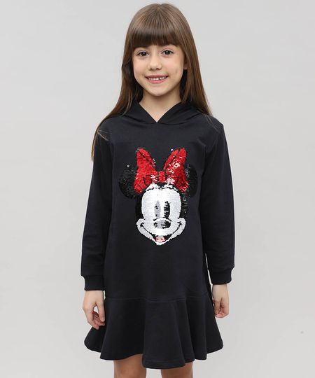 vestido infantil de moletom