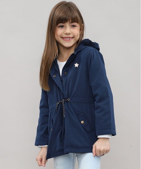 Parka-Infantil-com-Capuz-e-Pelo-Azul-Marinho-9363998-Azul_Marinho_1