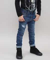 Calca-Jeans-Infantil-Destroyed-com-Bolsos-Azul-Medio-9528513-Azul_Medio_1