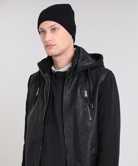 Gorro-Masculino-Basico-em-Trico-Preto-9465054-Preto_1