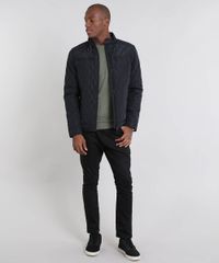 Jaqueta-Masculina-Puffer-Matelasse-com-Bolsos-Preta-9351328-Preto_3