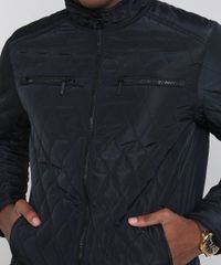 Jaqueta-Masculina-Puffer-Matelasse-com-Bolsos-Preta-9351328-Preto_4