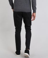 Calca-de-Sarja-Masculina-Jogger-com-Bolsos-Preta-9467795-Preto_4