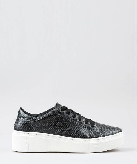 Tenis-Feminino-Flatform-Texturizado-Animal-Print-Preto-9530803-Preto_1