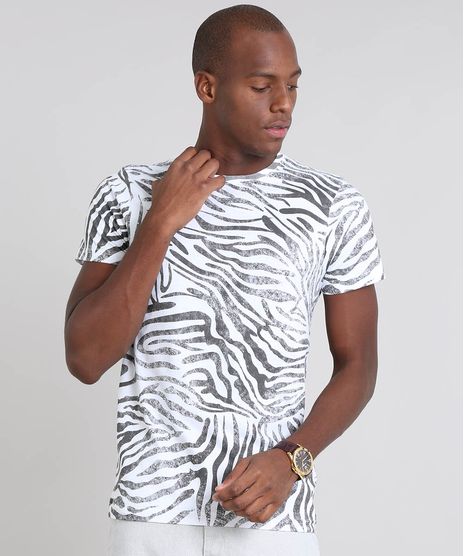 Camiseta-Masculina-Estampada-Animal-Print-Manga-Curta-Gola-Careca-Branca-9570711-Branco_1