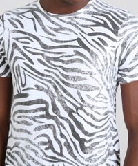 Camiseta-Masculina-Estampada-Animal-Print-Manga-Curta-Gola-Careca-Branca-9570711-Branco_4