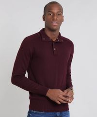 Sueter-Masculino-Comfort-Fit-em-Trico-Gola-Alta-Vinho-8850256-Vinho_1