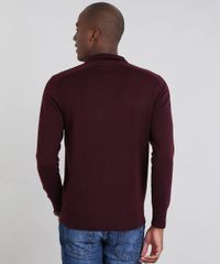 Sueter-Masculino-Comfort-Fit-em-Trico-Gola-Alta-Vinho-8850256-Vinho_2