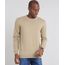 Sueter-Masculino-Comfort-Fit-em-Trico-Gola-Redonda-Kaki-9364114-Kaki_1