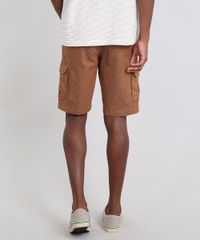 Bermuda-Masculina-Cargo-com-Bolsos-Caramelo-9456262-Caramelo_4 Bermuda-Masculina-Cargo-com-Bolsos-Caramelo-9456262-Caramelo_4