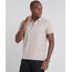 Polo-Masculina-em-Piquet-Estampada-Mini-Print-Manga-Curta-Kaki-9445557-Kaki_1