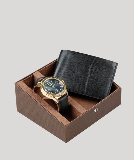 Kit-de-Relogio-Analogico-Mondaine-Masculino---Carteira---76675GPMVDH2KC-Dourado-9399719-Dourado_1