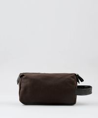 Necessaire-Masculina-em-Sarja-Marrom-Escuro-9540258-Marrom_Escuro_1