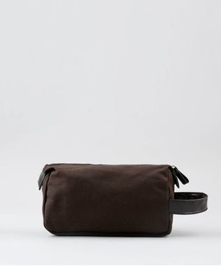 Necessaire-Masculina-em-Sarja-Marrom-Escuro-9540258-Marrom_Escuro_1