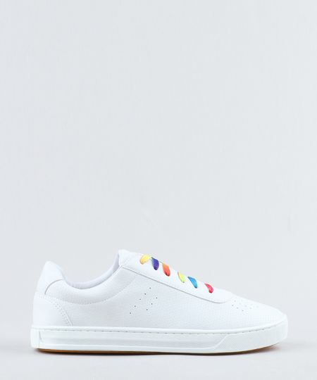 Tenis-Masculino-com-Cadarco-Arco-Iris-Branco-9482479-Branco_1 Tenis-Masculino-com-Cadarco-Arco-Iris-Branco-9482479-Branco_1