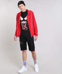 Camiseta-Masculina-Os-Vingadores-Venom-Curta-Decote-Redondo-Preta-9512387-Preto_3