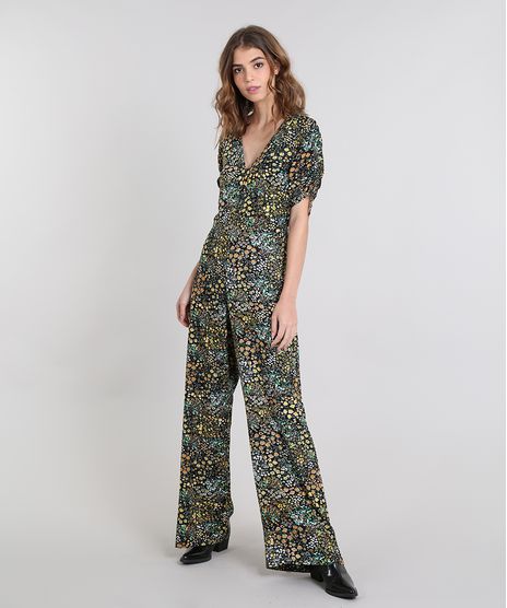 Macacao-Feminino-Longo-Mindset-Estampado-Floral--Preto-9585916-Preto_1