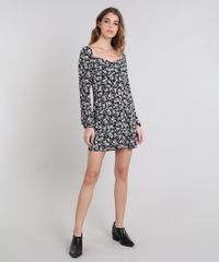 Vestido-Feminino-Mindset-Estampado-Floral-Decote-Princesa-Preto-9555081-Preto_3