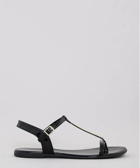 Rasteira-Feminina-em-Verniz-Preta-8429258-Preto_1