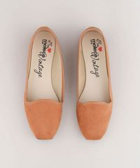 Slipper-Feminino-Moleca-em-Suede-Bico-Quadrado-Caramelo-9516658-Caramelo_4