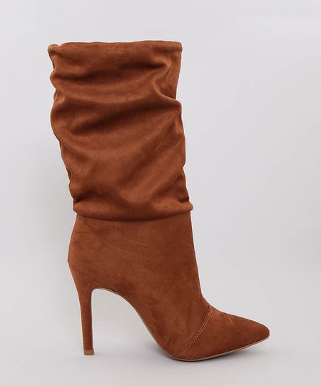 Bota-Feminina-em-Suede-Bico-Fino-Caramelo-9526826-Caramelo_1 Bota-Feminina-em-Suede-Bico-Fino-Caramelo-9526826-Caramelo_1
