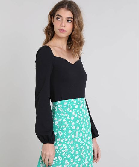 Blusa-Feminina-Mindset-com-Decote-Princesa-Manga-Longa-Preta-9582345-Preto_1