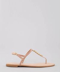 Rasteira-Feminina-com-Aviamento-Geometrico-Bege-9535131-Bege_1