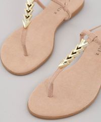 Rasteira-Feminina-com-Aviamento-Geometrico-Bege-9535131-Bege_2