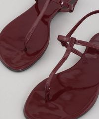 Rasteira-Feminina-em-Verniz-Vinho-9519382-Vinho_2