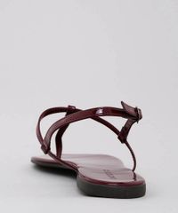 Rasteira-Feminina-em-Verniz-Vinho-9519382-Vinho_3