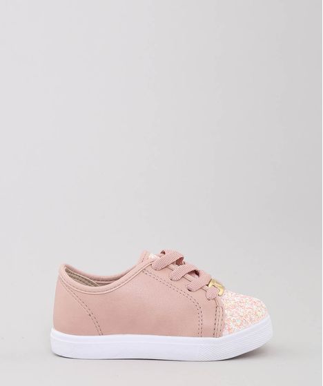 tenis molekinha brilho