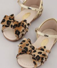 Sandalia-Infantil-com-Laco-Animal-Print-Bege-9567531-Bege_5
