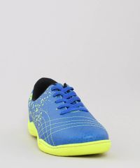 Chuteira-Infantil-Molekinho-Estampada-Neon-Azul-9567538-Azul_2