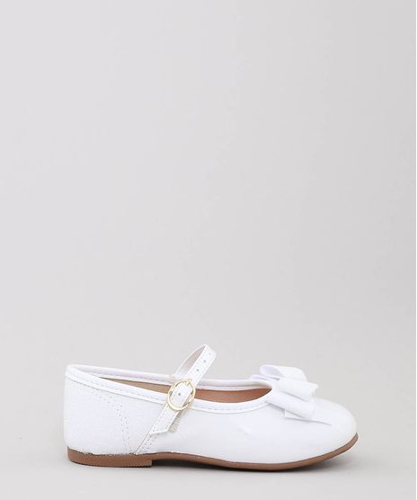 Sapatilha-Infantil-com-Brilho-e-Laco-Branca-9567530-Branco_1
