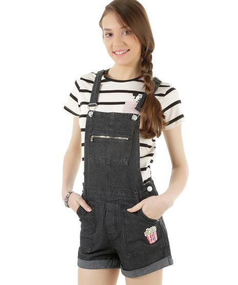 Jardineira-Jeans-com-Patch-Preta-8513636-Preto_1