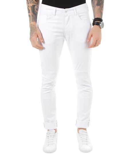 Calca-Slim-Branca-8494671-Branco_1 Calca-Slim-Branca-8494671-Branco_1