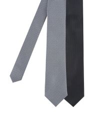Kit-de-2-Gravatas-em-Jacquard-Multicor-8427617-Multicor_1