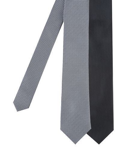 Kit-de-2-Gravatas-em-Jacquard-Multicor-8427617-Multicor_1