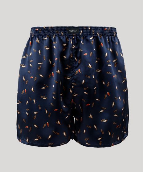 Samba-Cancao-Masculina-Acetinada-Estampada-de-Peixes-Azul-Marinho-9468297-Azul_Marinho_1