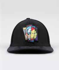 Bone-Infantil-Os-Vingadores-Aba-Reta-Preto-9465674-Preto_1